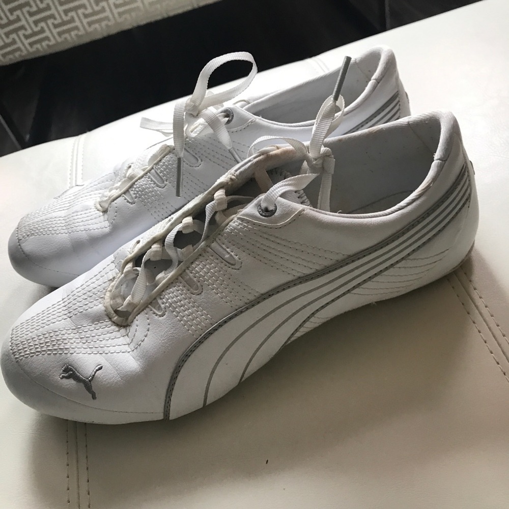 White Puma Sneakers